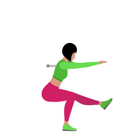 Women Bodyweight Exercises Animation Pack 345357