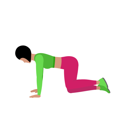 Woman Doing Fire Hydrant Exercise For Legs