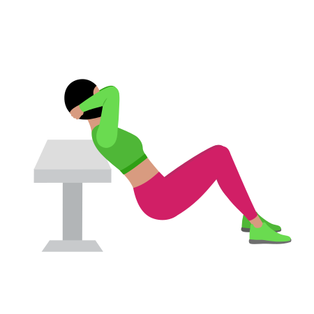 Woman Doing Hip Thrust Exercise For Legs