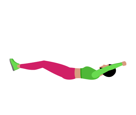 Woman Doing Cocoons Exercise For Abs