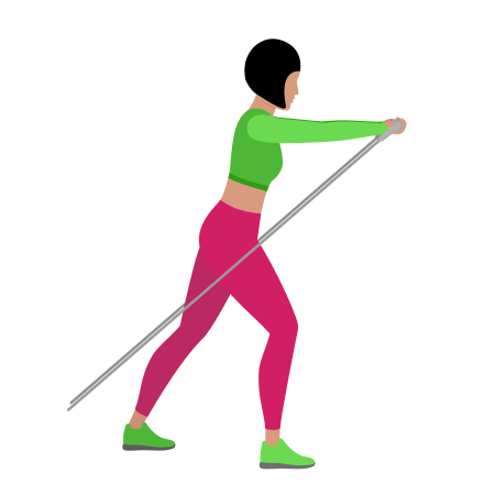 Woman Doing Cable Low Crossover Exercise For Chest