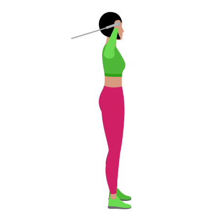 Woman Doing Cable Shoulder 90 Degrees Internal Rotation Exercise For Shoulders
