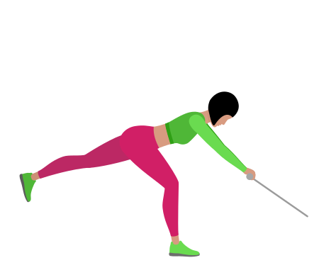 Woman Doing Cable Single Leg Romanian Deadlift Exercise For Legs