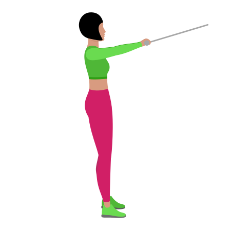 Woman Doing Cable Standing Rear Delt Row Exercise For Shoulders