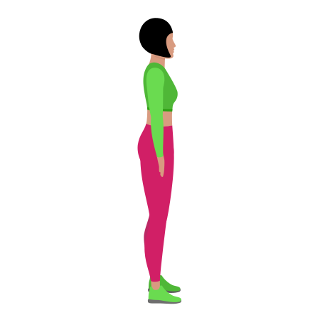 Woman Doing Neck Extension Stretching