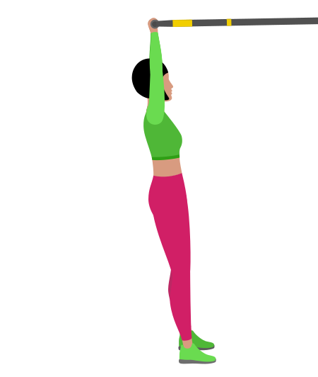 Woman Doing Trx Suspension Front Raise Exercise For Shoulders