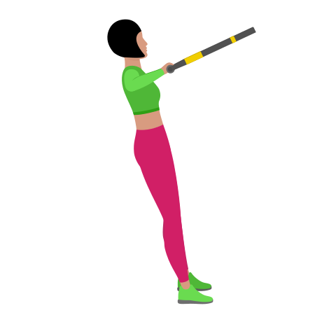 Woman Doing Trx Suspension Rear Delt Row Exercise For Shoulders