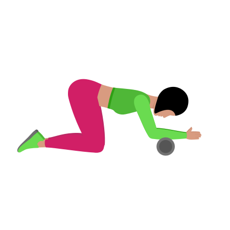 Woman Rolling Forearm Exercise